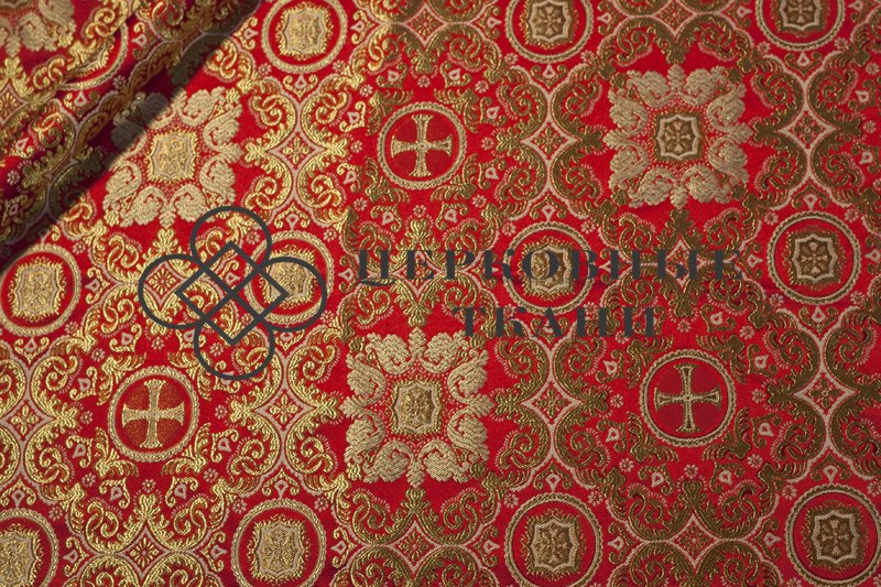 church-brocade-red-gold-ornament