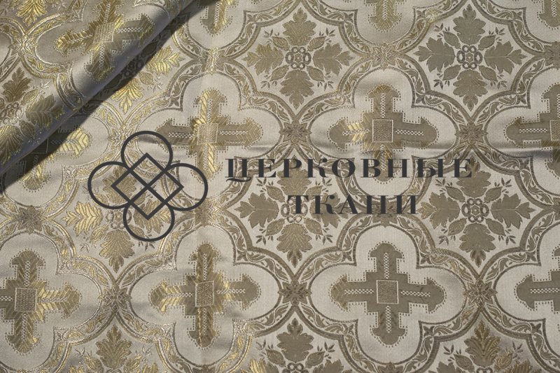 Church-fabric-white-gold