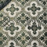 Church-fabric-white-green
